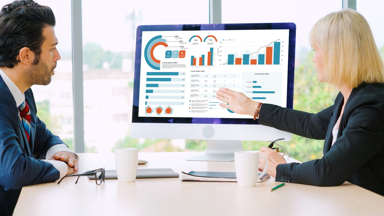 business data dashboard provide business intelligence analytic snugly